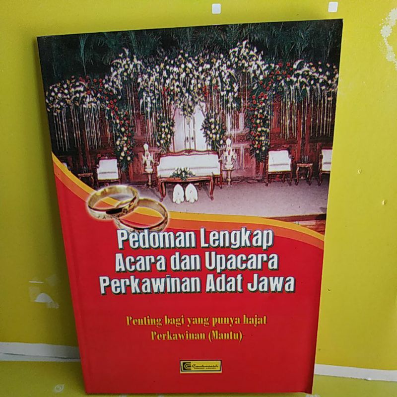 Jual Pedoman Lengkap Acara Dan Upacara Perkawinan Adat Jawa Shopee