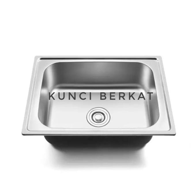 Jual Bak Cuci Piring Sink Zink BCP Kitchen Dapur Stainless 1 Bowl 1