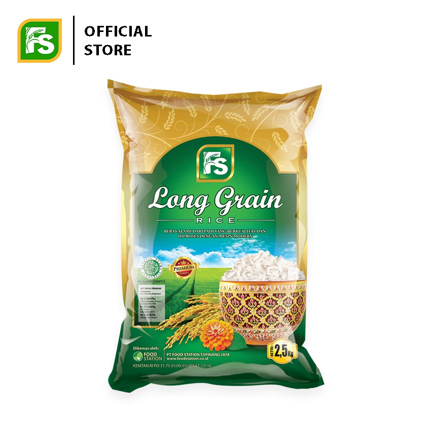 Jual Food Station Beras Long Grain Kg Shopee Indonesia