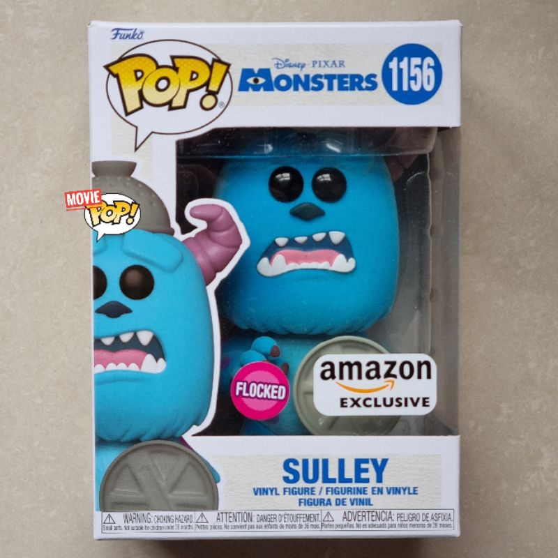 Jual Funko POP Disney Monsters Inc Sulley With Lid Flocked Shopee