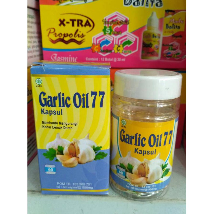 Jual Kapsul GARLIC OIL 77 60K 60 Kapsul 60 KAPSUL GAN Griya AN Nur