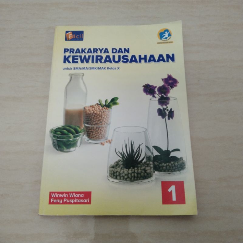 Jual Buku Prakarya Dan Kewirausahaan Kelas X Sma Grafindo Shopee