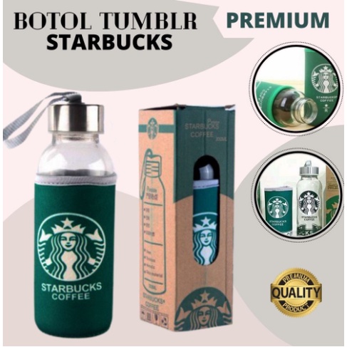 Jual Botol Minum Kaca Starbucks Tumbler Starbucks Ml Ready Stock