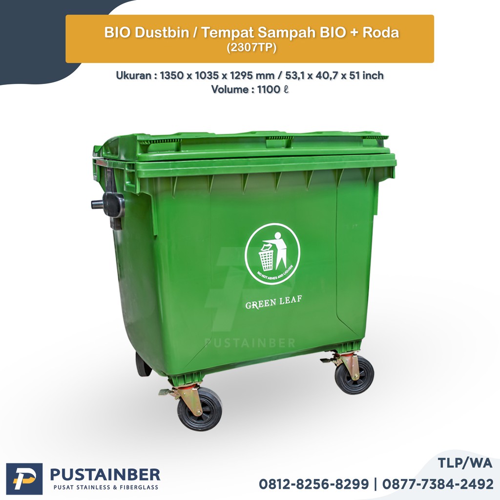 Jual Tempat Sampah Plastik Besar Roda Liter Shopee Indonesia