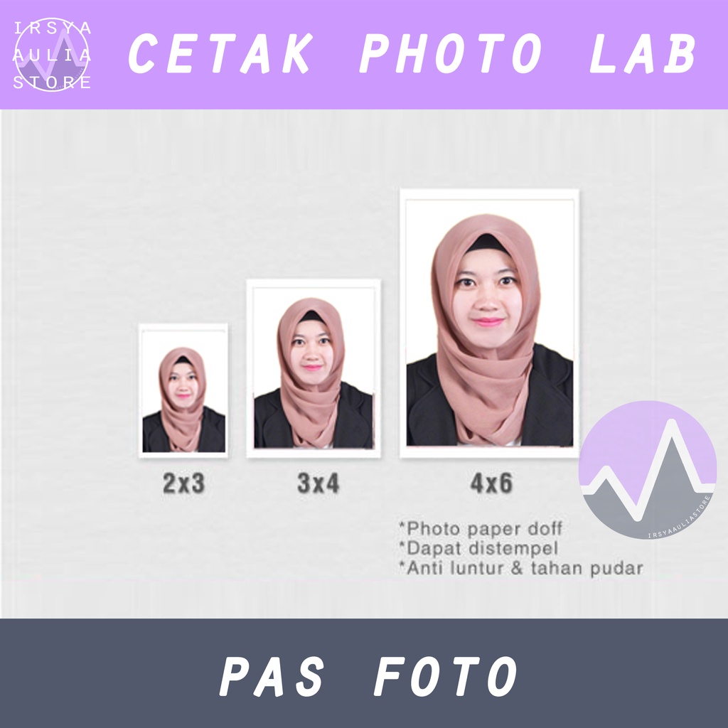 Jual Paket Cetak Pas Foto Lab X X X Silver Halide Photo