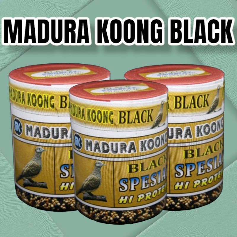 Jual Madura Koong Black Pakan Burung Perkutut Ketan Hitam Shopee