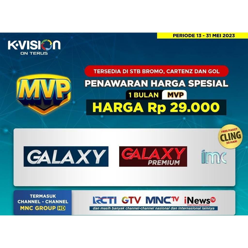 Jual Paket Kvision Cling MNC Group Paket Gibol GB01 Timnas Indonesia