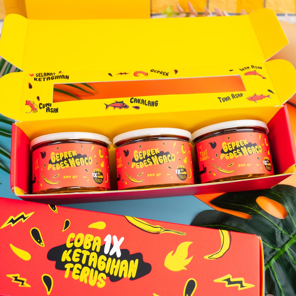 Jual Promo Eat Sambel Set Sambel Varian Sambel Geprek Sambal Cumi