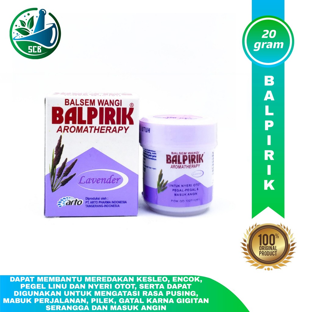 Jual Balsem Balpirik Extra Kuat Balsem Gosok Aromatherapi Balpirik