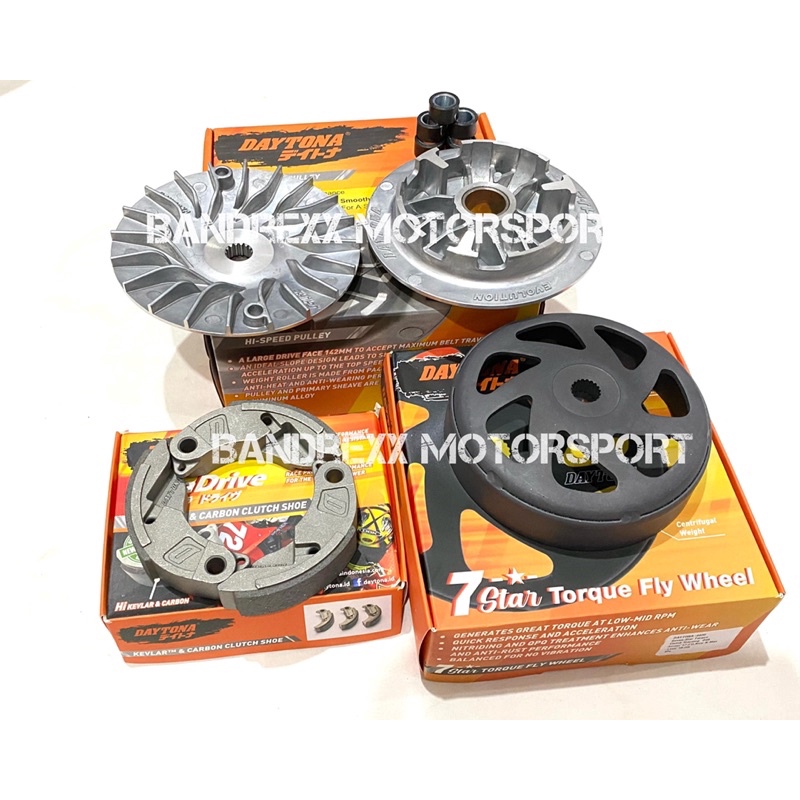 Jual Paket CVT Pulley Daytona Kampas Ganda Daytona Mangkok Daytona