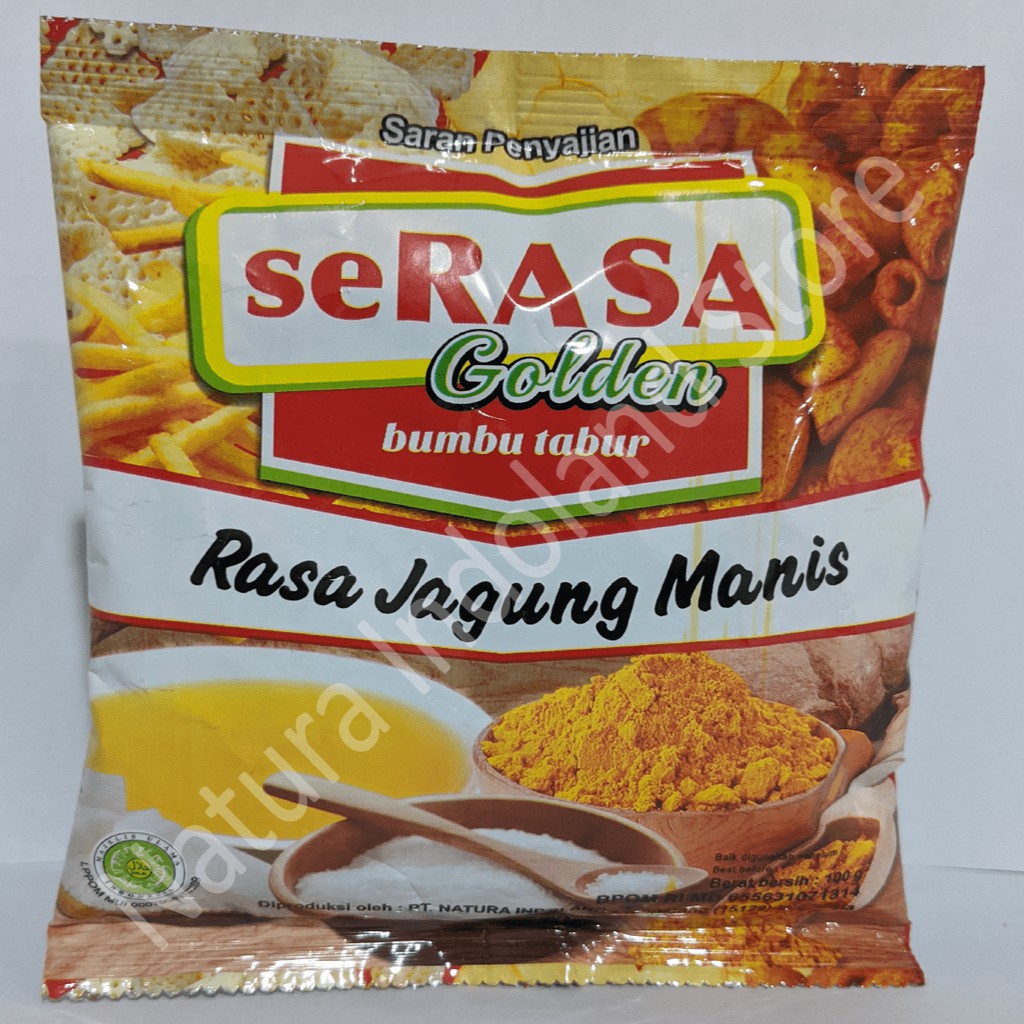 Jual Serasa Golden Bumbu Tabur Gr Rasa Jagung Manis Shopee