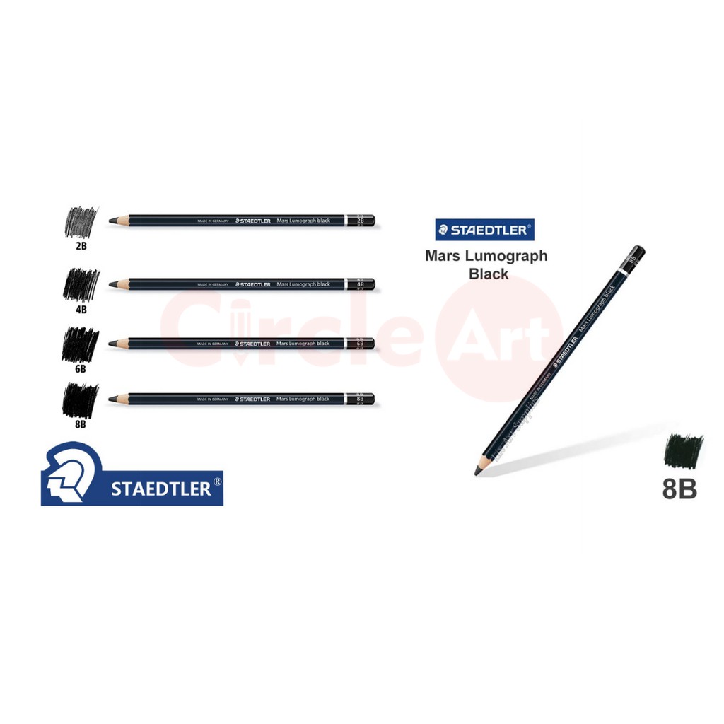 Jual Staedtler Mars Lumograph Black Pencil B Pensil Staedtler B