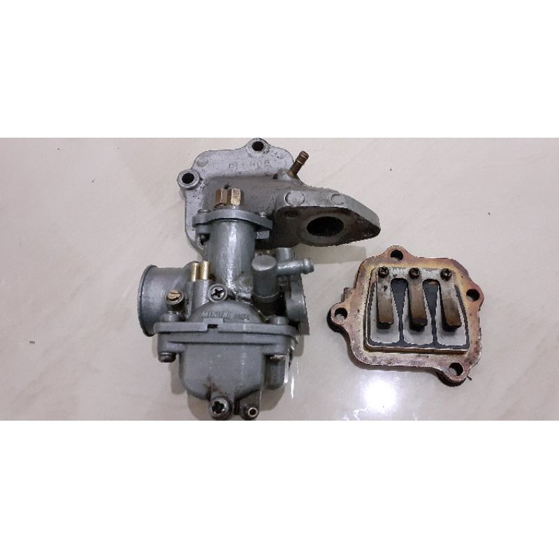 Jual KARBURATOR ORIGINAL INTAKE SET MEMBRAN YAMAHA ALFA SIGMA CHAMP