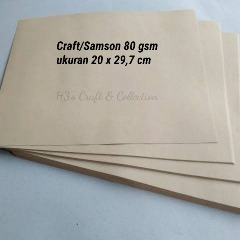 Jual Kertas Samson A Gsm Kertas Samson Bungkus A Kertas Bungkus