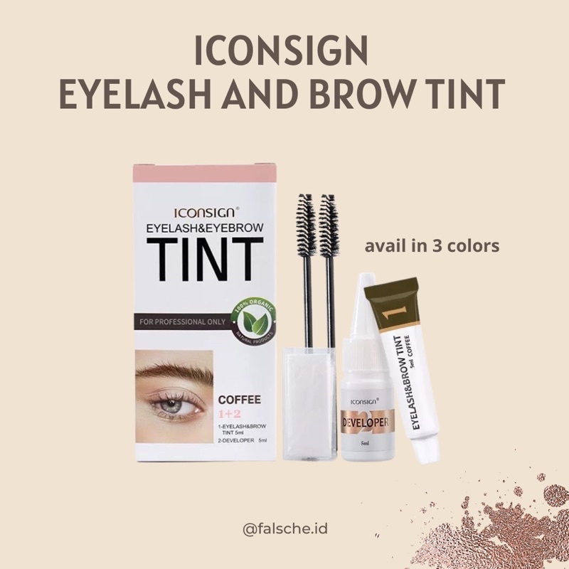 Jual Iconsign Eyebrow And Eyelash Tint Dye Long Lasting Up To Month