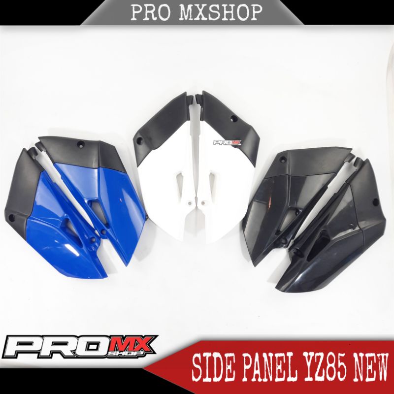 Jual Side Panel Yz New Biru Putih Hitam Cover Body Samping Yz New