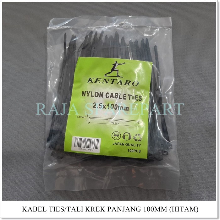 Jual Kabel Ties Tali Krek Mm Hitam Shopee Indonesia