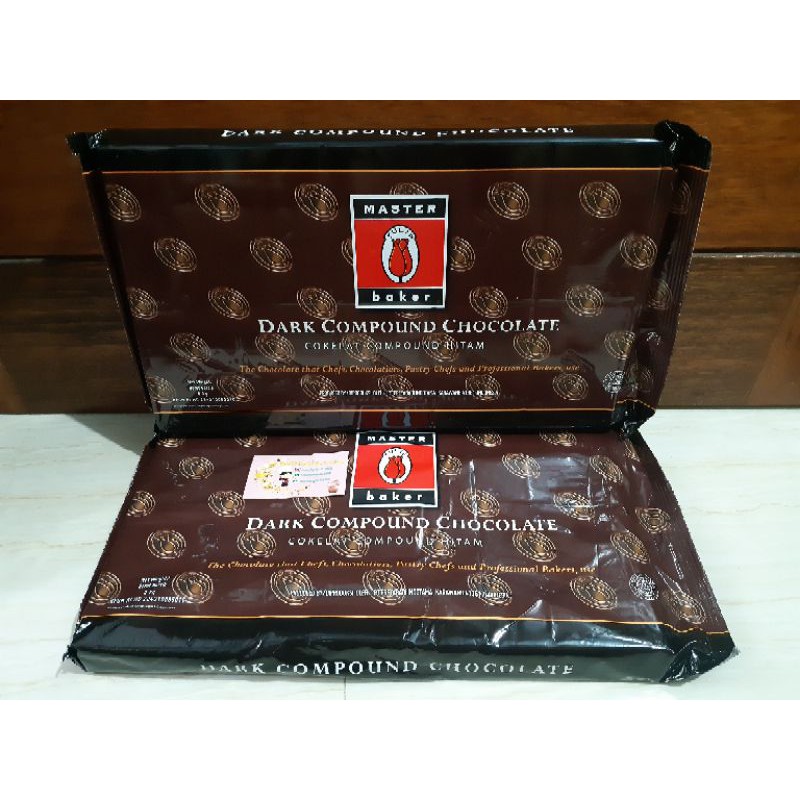 Jual Tulip Master Baker Dark Chocolate Compound 5kg Shopee Indonesia