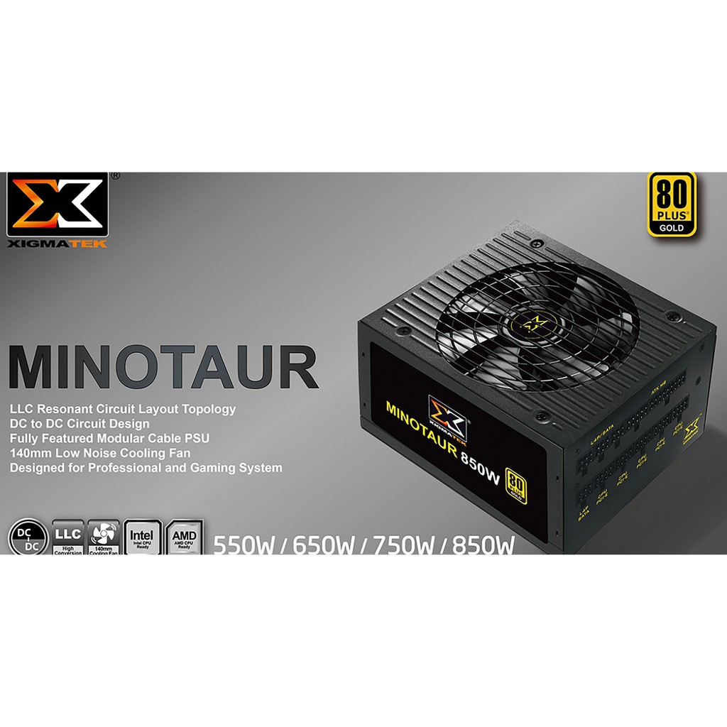 Jual XIGMATEK PSU MINOTAUR 650W 650Watt Full Modular Efesiensi