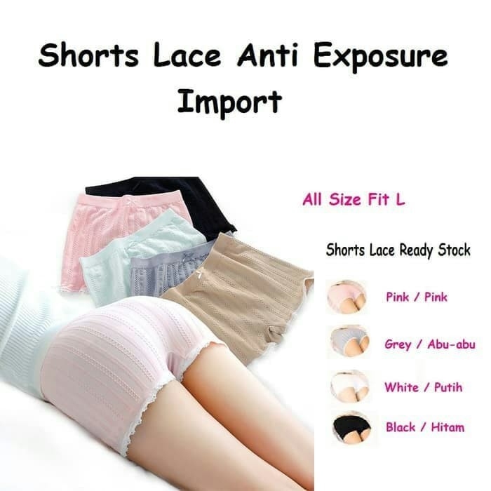 Jual Celana Pendek Short Lace Sexy Wanita Pakaian Dalam Hot Pants