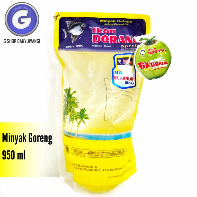 Jual Minyak Goreng Liter Ikan Dorang Spesial Premium Ml Pouch