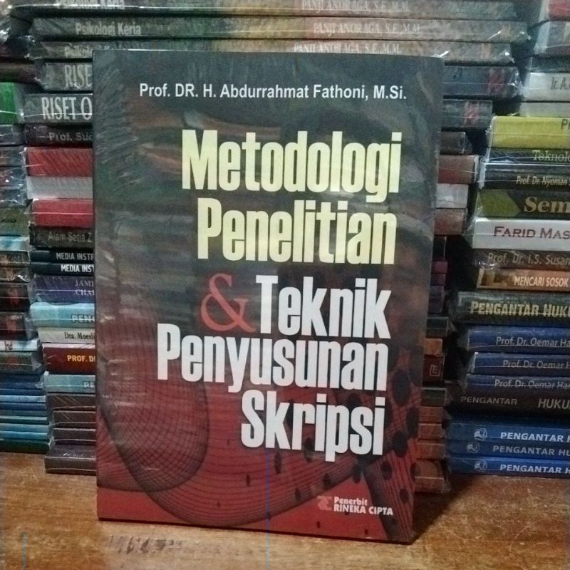 Jual Metodologi Penelitian Teknik Penyusunan Skripsi Shopee Indonesia