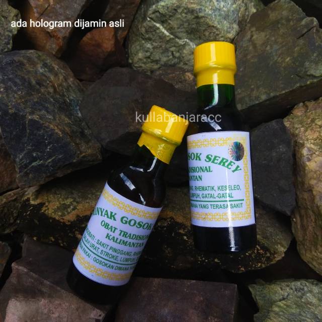 Jual Minyak Gosok Serey Obat Tradisional Turun Temurun Khas Kalimantan