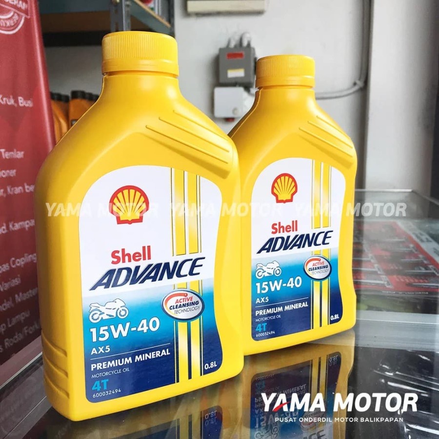 Jual Oli Mesin Shell Advance Ax Bebek W Bebek Liter Ori Asli