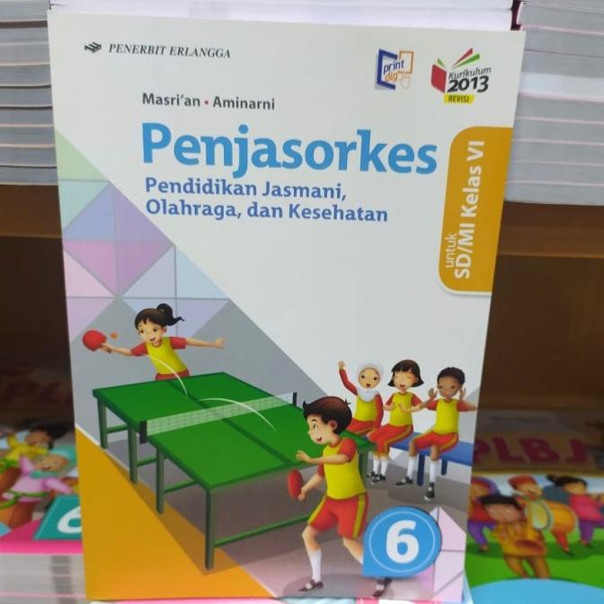 Jual Buku Penjasorkes Pjok Kelas Sd K Penerbit Erlangga Shopee