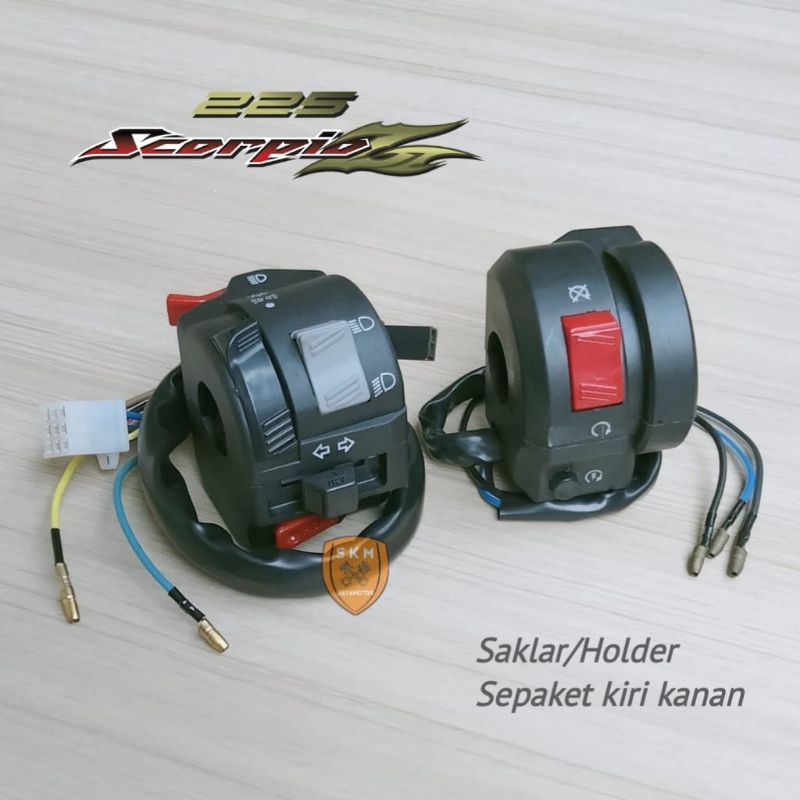 Jual Saklar Scorpio Set Holder Scorpio Z Kiri Kanan Shopee Indonesia