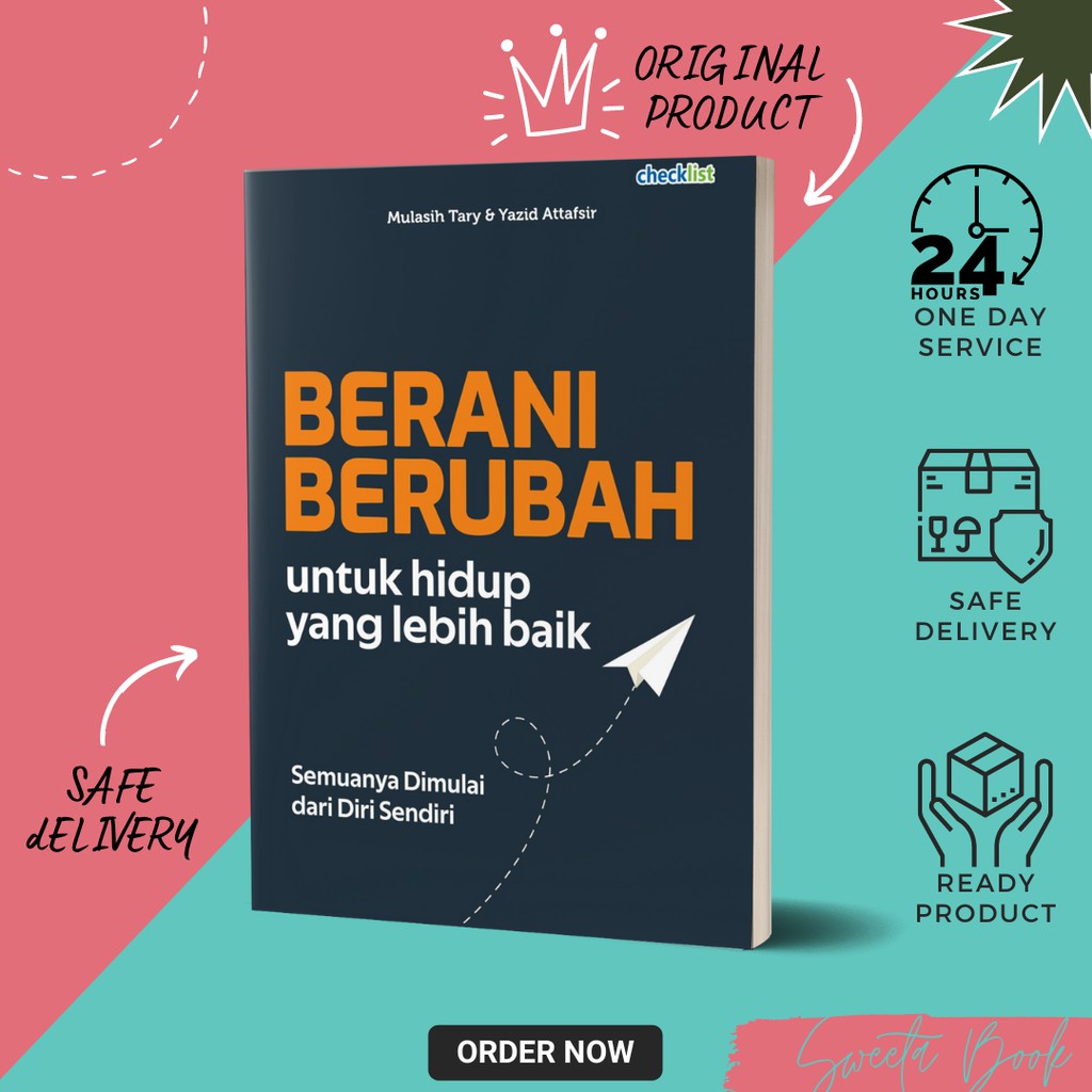 Jual Buku Self Improvement BERANI BERUBAH UNTUK HIDUP YANG LEBIH BAIK