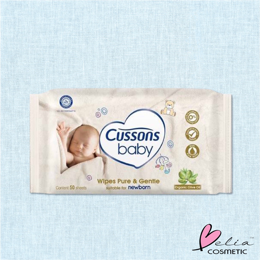 Jual BELIA CUSSONS BABY Wipes 45 Sheets 45 S Sheet Tisu Basah