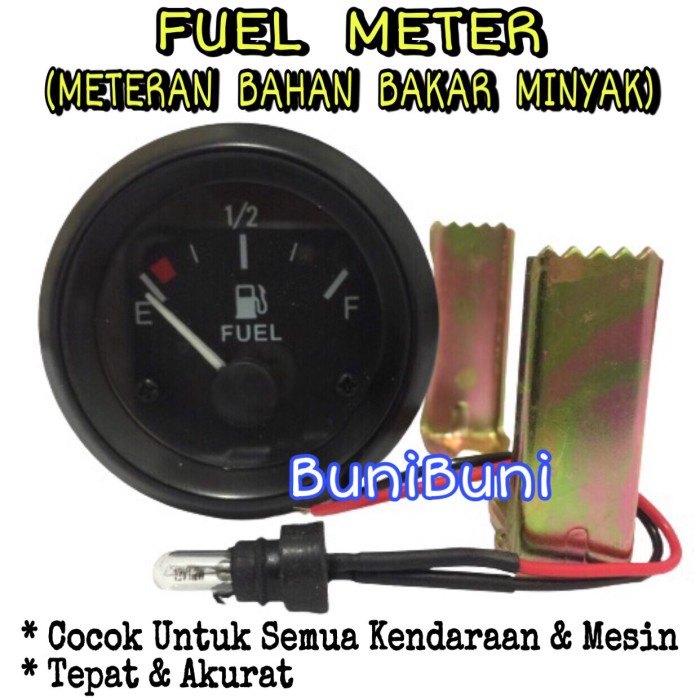 Jual Ampere Meter Minyak Bensin Fuel Meter Indikator Bensin Mobil