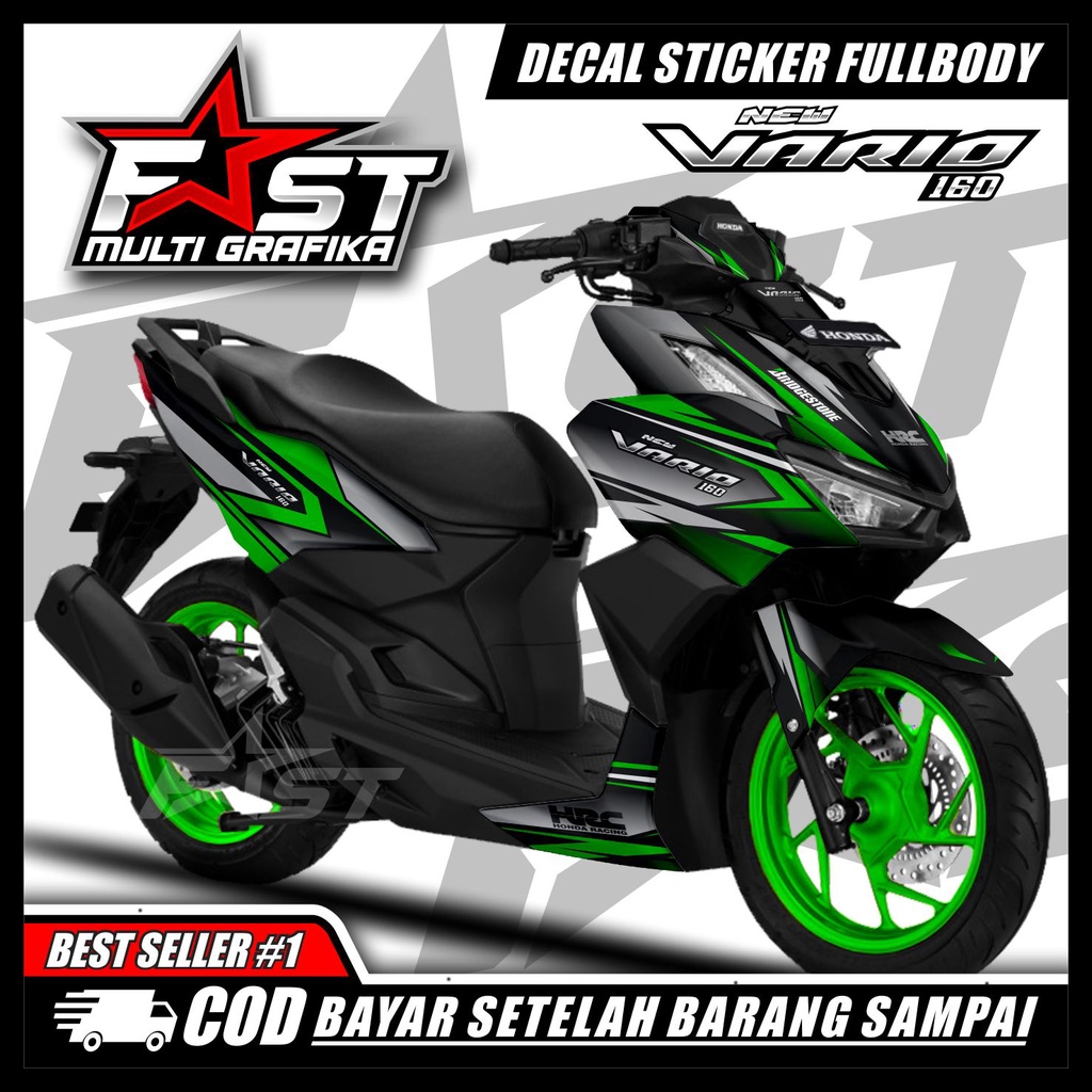 Jual Decal Vario New 160 2022 Stiker Honda Vario 160 Decal Siker