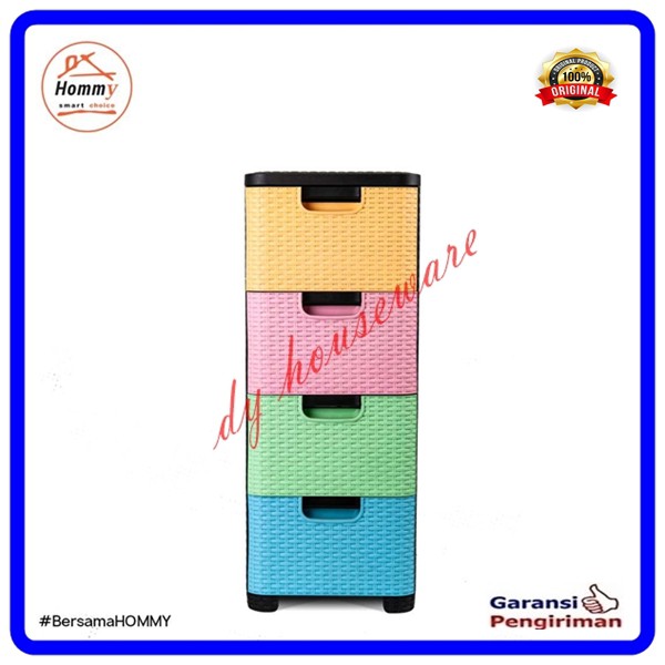 Jual Kabinet Trivia Susun Lemari Laci Cabinet Plastik Hommy