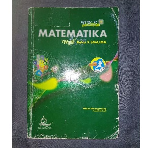 Jual Buku Matematika Pks Kelas X Sma Wajib Gematama Wilson