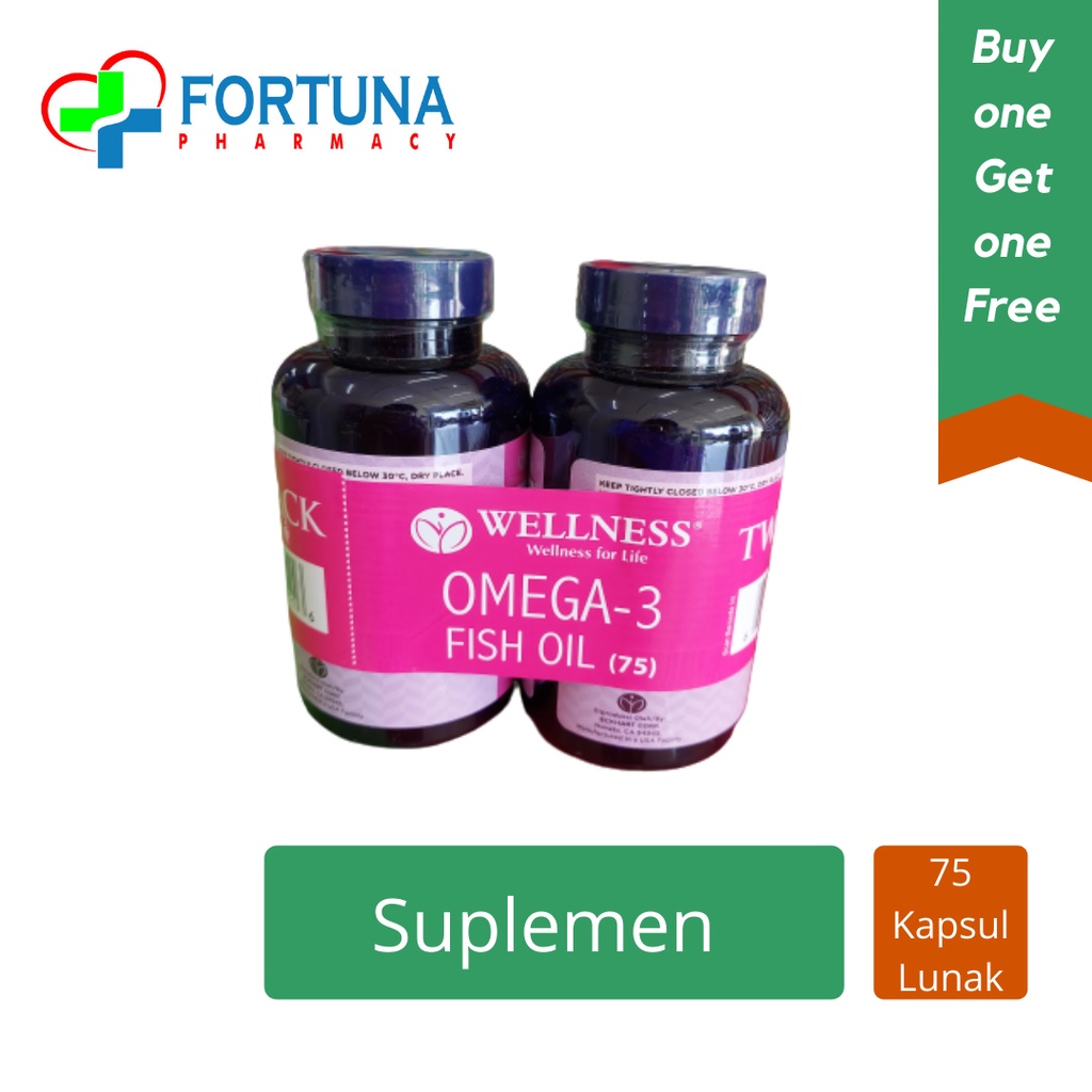 Jual Wellness Omega 3 Isi 75 Twin Pack Shopee Indonesia