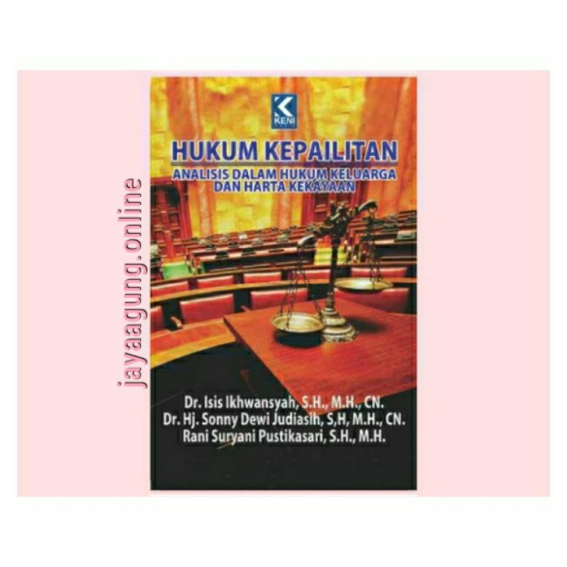 Jual Hukum Kepailitan Analisis Dalam Hukum Keluarga Dan Harta Kekayaan