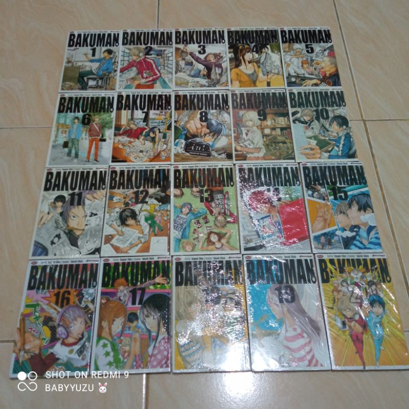 Jual Komik Bakuman By Tsugumi Ohba X Takeshi Obata Shopee Indonesia