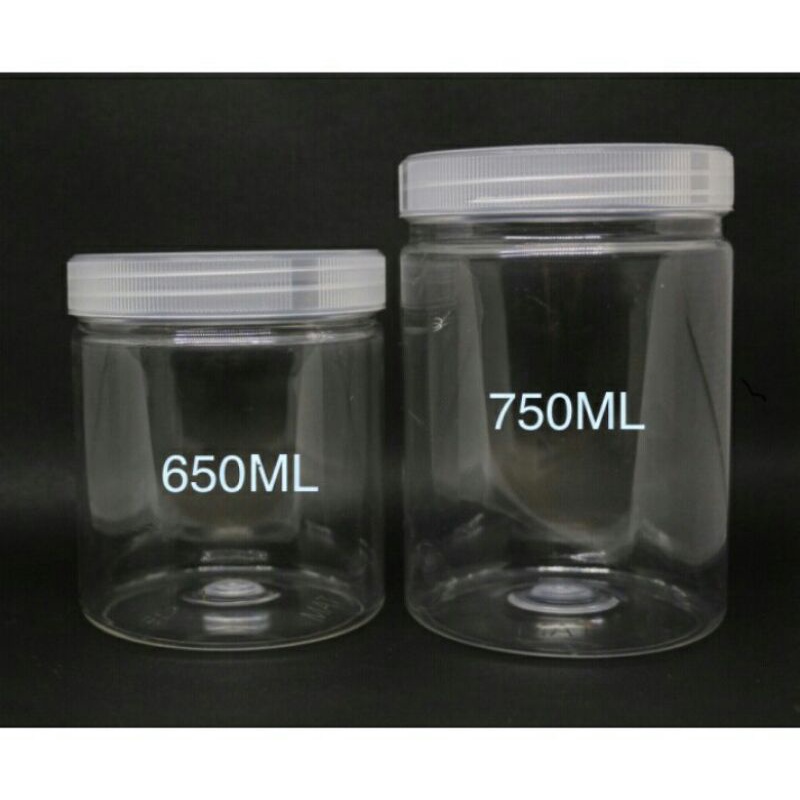 Jual TOP JAR PLASTIK TABUNG PREMIUM 750 Ml TOPLES SILINDER MURAH