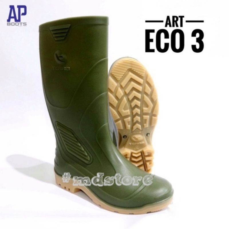 Jual Sepatu Boot AP Terra Eco 3 Sepatu Boot Karet Anti Air Sepatu Boot