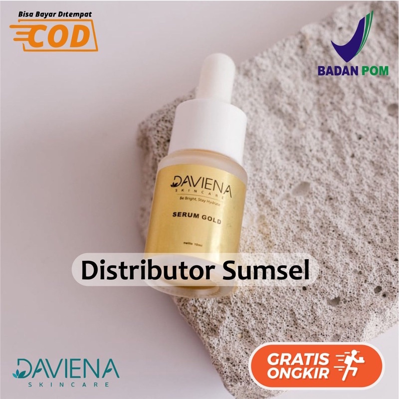 Jual Daviena Skincare Serum Gold Distribuor Sumsel