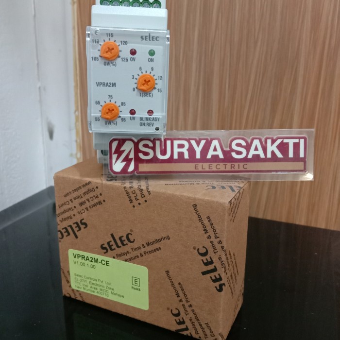 Jual Selec Vpra M Vpr Proteksi Tegangan Pfr Voltage Protection Relay