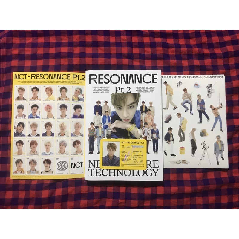 Jual Nct Resonance Pt Unsealed Album Departure Ver Shopee