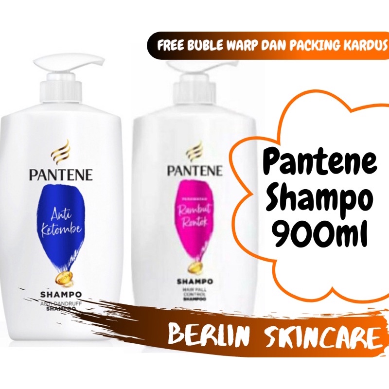 Jual Pantene Shampoo Hair Fall Control Rambut Rontok Anti Ketombe 900