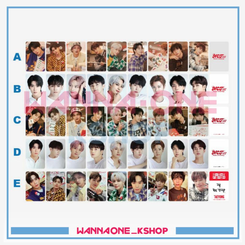 Jual SG 2022 NCT 127 Photocard Seasons Greeting 2022 Shopee Indonesia