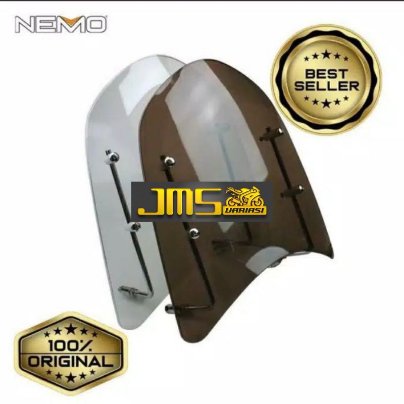 Jual Visor Winsil Kaca Angin Nemo Universal Mio Beat Vario Genio Soul