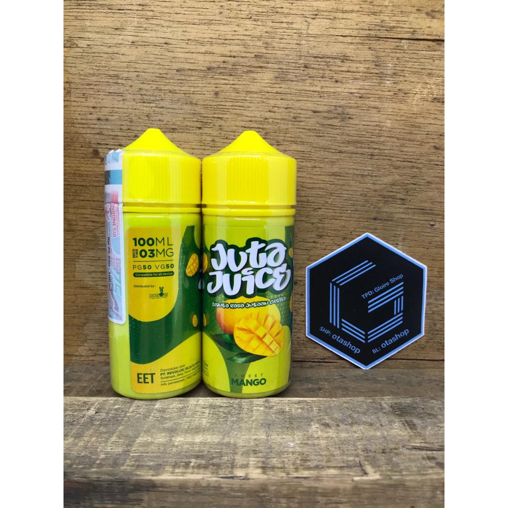 Jual Juta Juice Sweet Mango By Rsr Brew Ml Mg Mg Liquid Vape