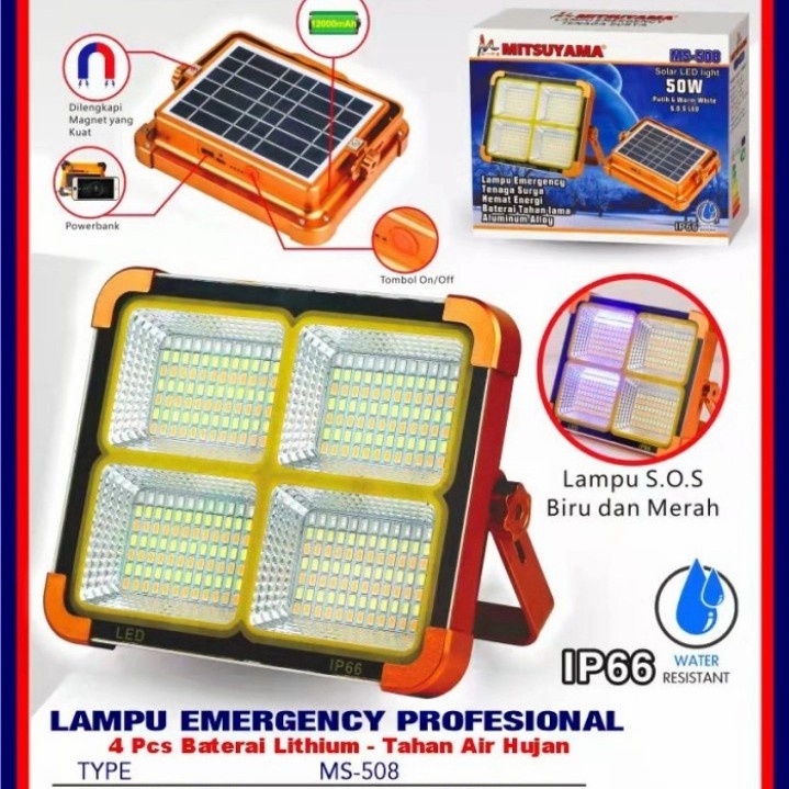 Jual Barangunik Lampu Emergency Mitsuyama Ms Led Light W