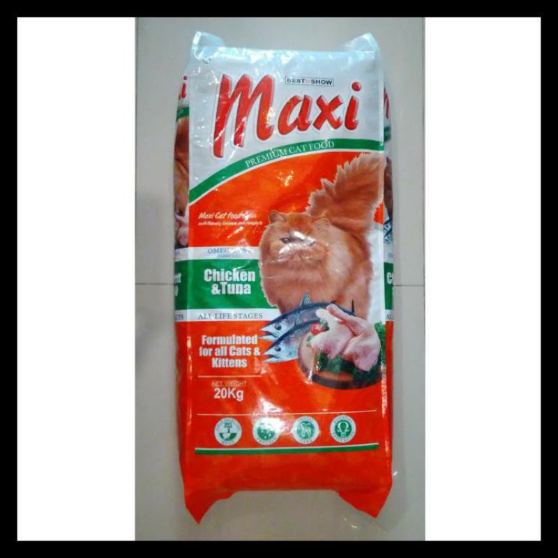 Jual MAXI CAT FOOD 20 KG MAKANAN KUCING 20 KG Shopee Indonesia